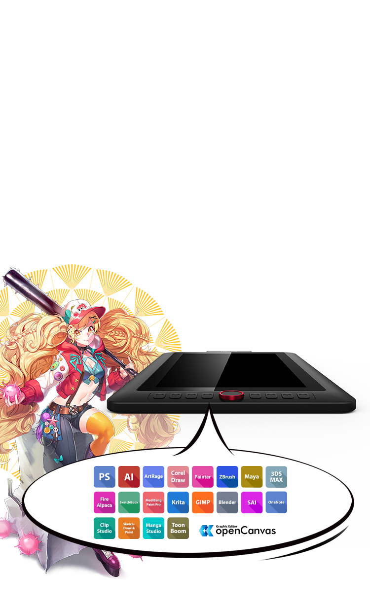 XP-Pen Artist 13.3 Pro ペンタブ